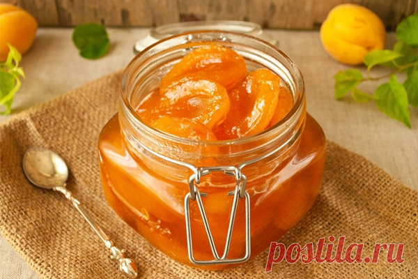 Абрикосовое варенье дольками