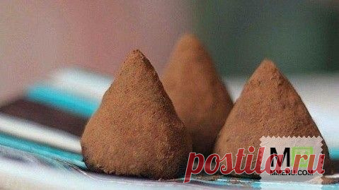 Шоколадные трюфели к чаю - кулинарный рецепт. Миллион Меню