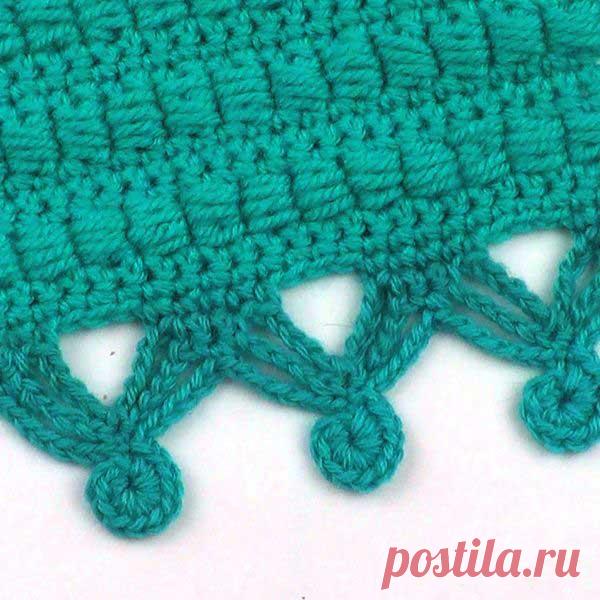 Декоративная кайма с капельками