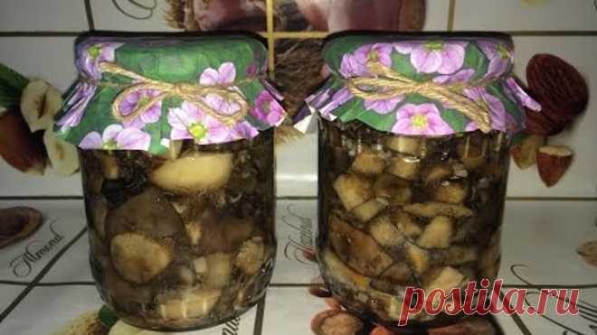 Маринованные грибы. Заготовка на зиму.