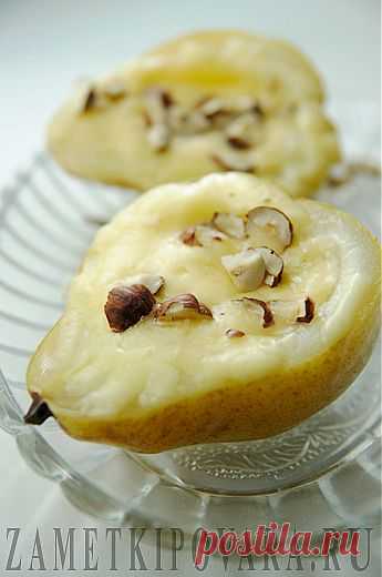 Груши с сыром в вине | Простые кулинарные рецепты с фотографиями