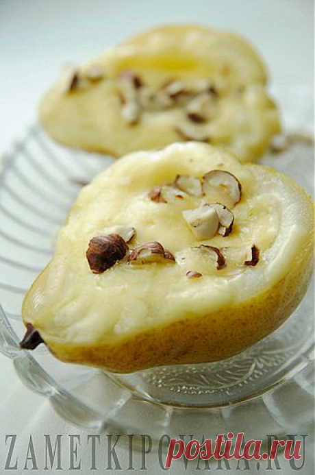 Груши с сыром в вине | Простые кулинарные рецепты с фотографиями