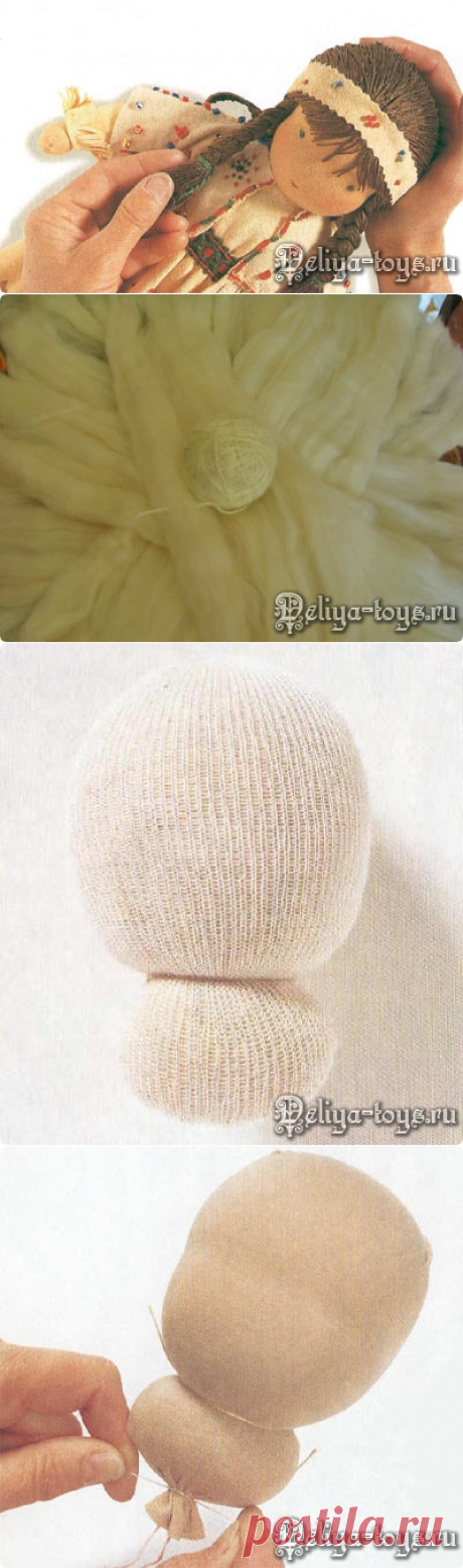 &amp;#9829;LOVE  HAND MADE:  Как сшить вальдорфскую куклу. подробный МК