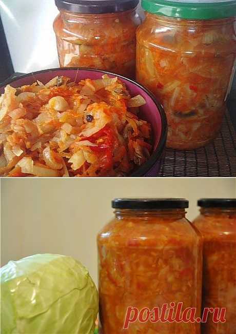 Заготовки на зиму - Солянка
