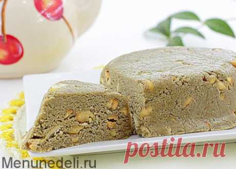 Рецепт домашней халвы с арахисом / Меню недели