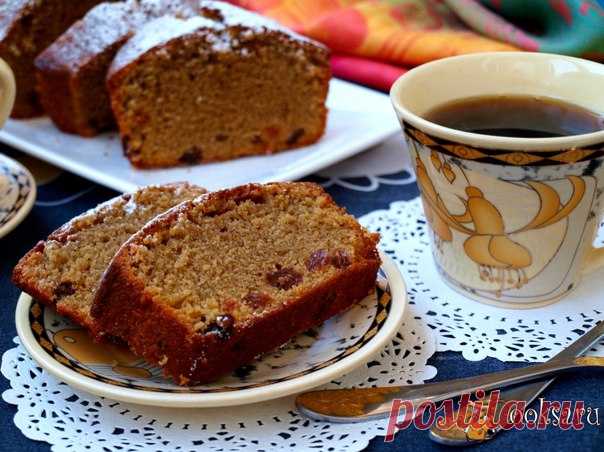 Кофейный кекс с изюмом Вчера пекла очень вкусный кофейный кекс с изюмом. Как-то привыкли мы с дочкой, что у нас должно быть что-то сладкое к чаю, а так как конфеты мы не едим, пеку различные кексы или что-то ещё. Этот кекс уже когда-то пекла, теперь делюсь с вами.
