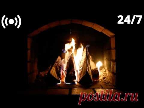 Fireplace Burning & Blizzard Snowstorm Sounds | Crackling Fire Sounds & Arctic Howling Wind Blowing