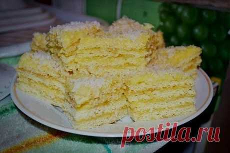 Лучшие кулинарные рецепты: Торт Рафаэлло. Мягкий и очень вкусный.
