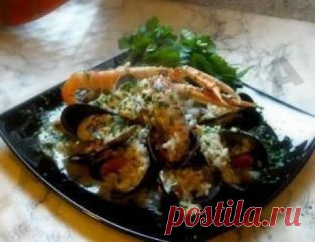 Кулинарный рецепт Ризотто с моллюсками с фото