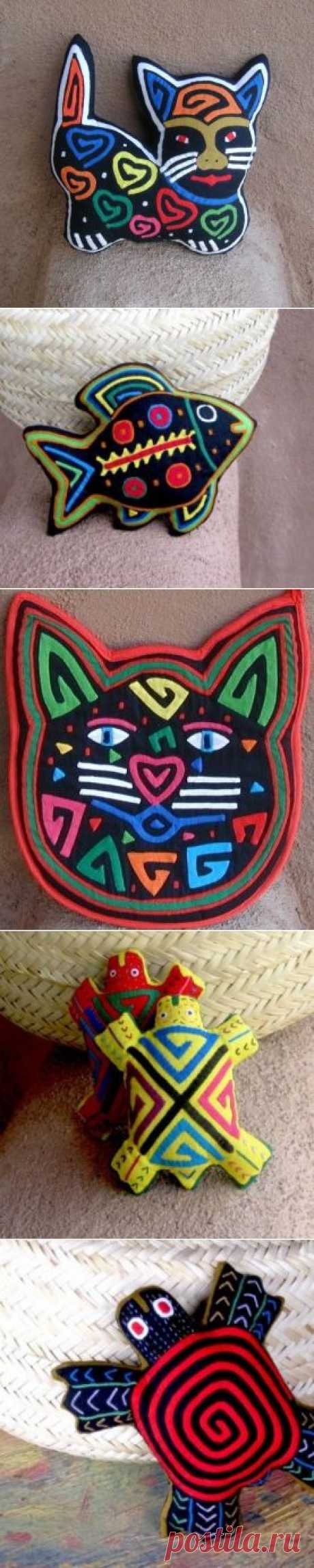 Индейские аппликации molas | МОЙ МИЛЫЙ ДОМ – идеи рукоделия, вязание, декорирование интерьеров