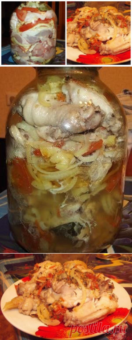 Курица в банке «офигенная» — невероятно вкусное блюдо