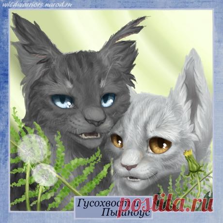 Goosefeather and Featherwhisker. Warriors by Romashik-arts on DeviantArt
