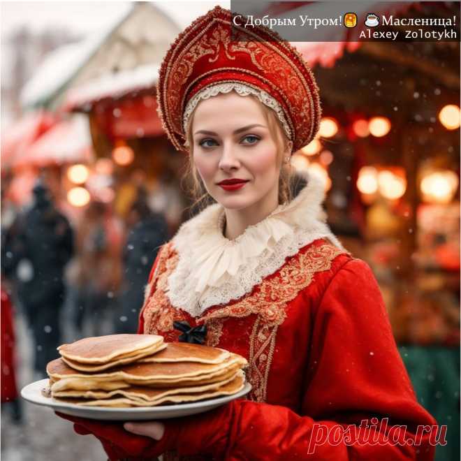 С Добрым Утром!🥞 ☕️Масленица!