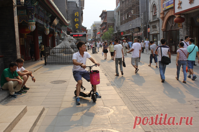 Самое маленькое средство передвижения с мотором из тех, что я видела.