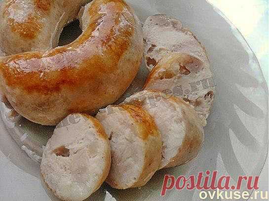Домашняя пряно - пикантная колбаска. - Простые рецепты Овкусе.ру