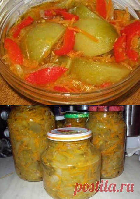 Закуска из зеленых помидоров | Эфария