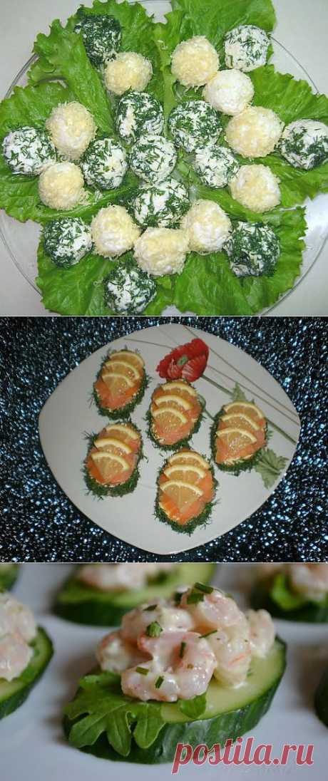 сырные шарики,бутерброд с икрой и лимоном,салатик в огурце