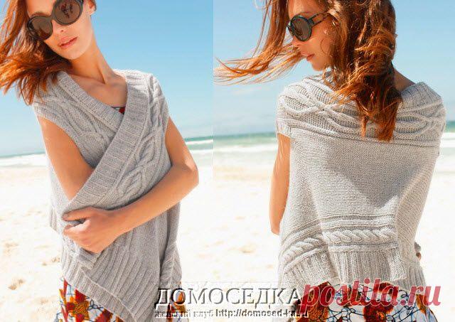 Шарф-жилет | ДОМОСЕДКА