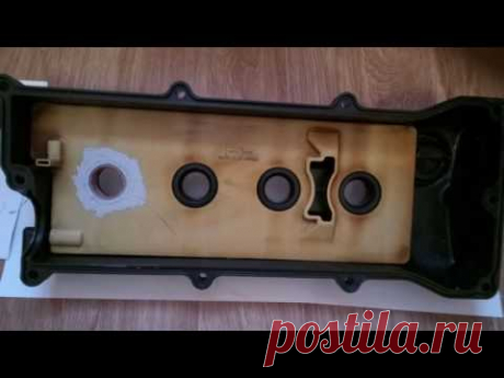 Ремонт клапанной крышки nissan march k11