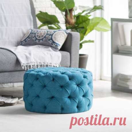 60 идей оттоманки в интерьере - HappyModern.RU