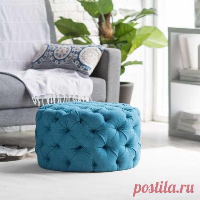 60 идей оттоманки в интерьере - HappyModern.RU
