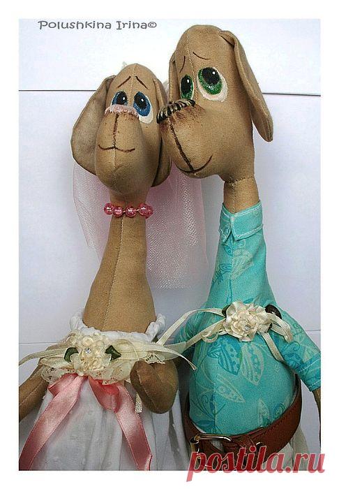 Свадебная пара песиков ..