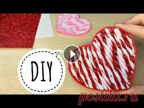 #поделкиизфоамирана #поделкисвоимируками #diyvalentinegiftideas В этом МК я показала Как сделать Сердечки своими руками из фоамирана!...