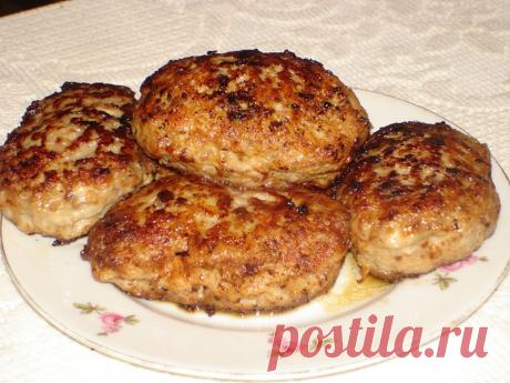 Сочные мясные котлетки!