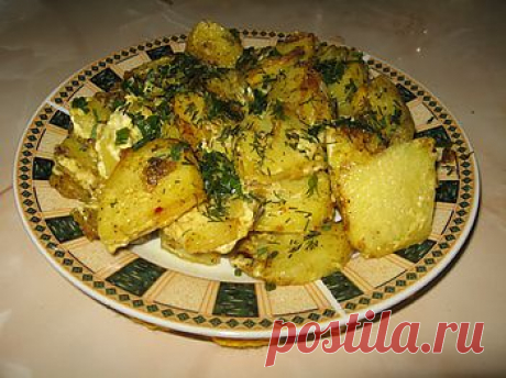 Готовим картофель в микроволновой печи в пакете..