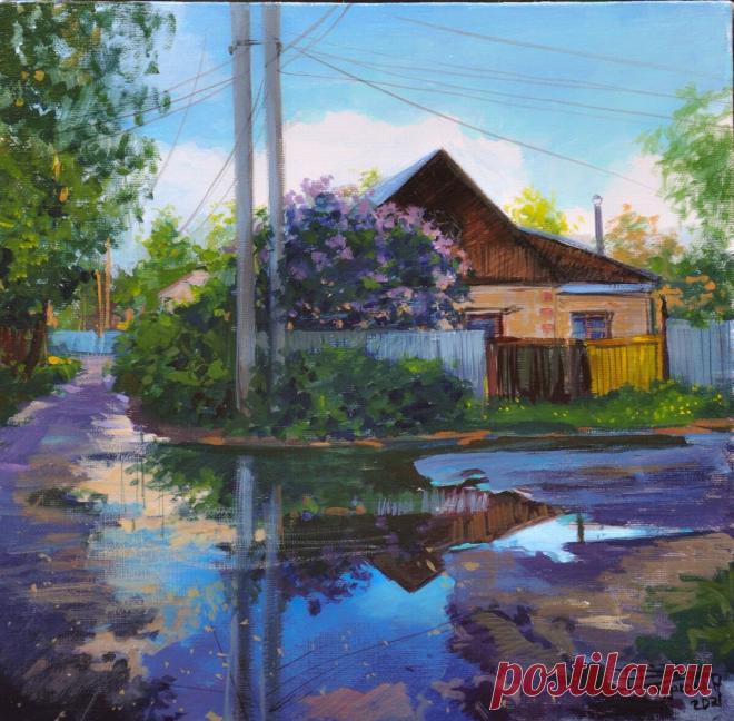 Приготовьтесь улыбаться и грустить - здесь живет наше детство | Обыкновенное чудо в картинах Настасьи Чудаковой | 