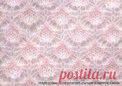 Нежный узорчик.