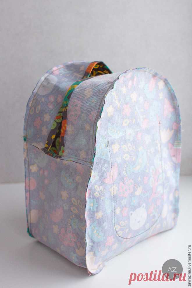 Шьем симпатичный детский рюкзак - Ярмарка Мастеров - ручная работа, handmade