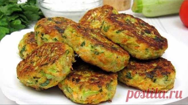 Котлеты из кабачков. Очень вкусно! ☆ Удачный рецепт Как приготовить овощные кабачковые котлеты