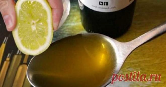 Смешай оливковое масло с лимонным соком — и печень как новая Вы оцените это чудодейственное сочетание очень скоро!