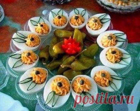 закуски из яиц