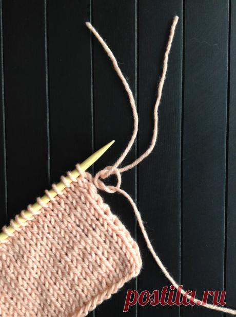 Вязальная шпаргалка. «Золотое правило» соединения нитей | SIBKNITTING | Яндекс Дзен