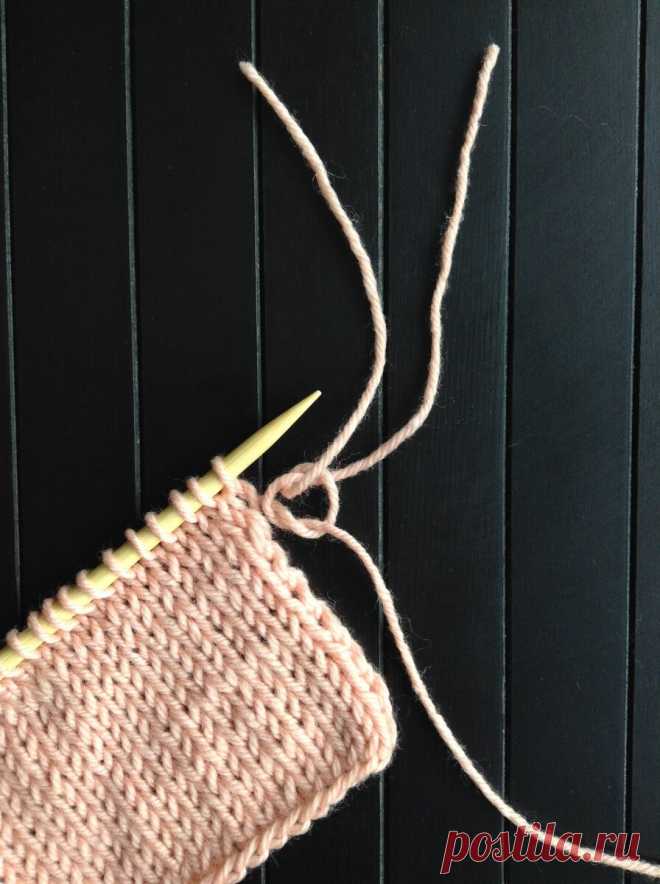 Вязальная шпаргалка. «Золотое правило» соединения нитей | SIBKNITTING | Яндекс Дзен