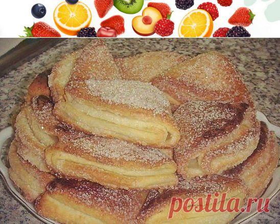 Творожное печенье.