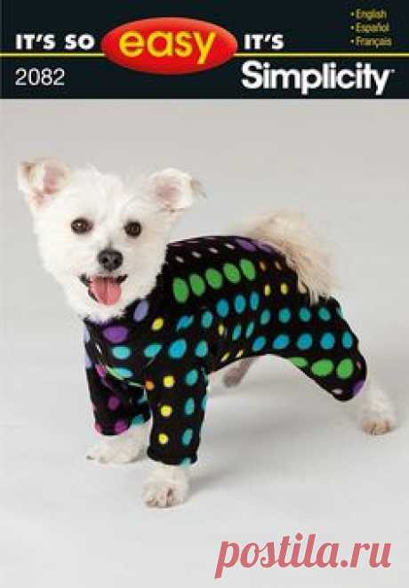 27+ Awesome Image of Dog Sewing Patterns Dog Sewing Patterns Simplicity 2082 Dog Coat  #CustomSewingPatterns