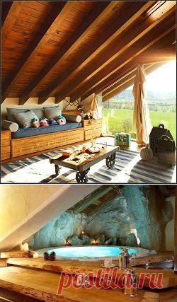 Превращаем мансарду в уютный уголок