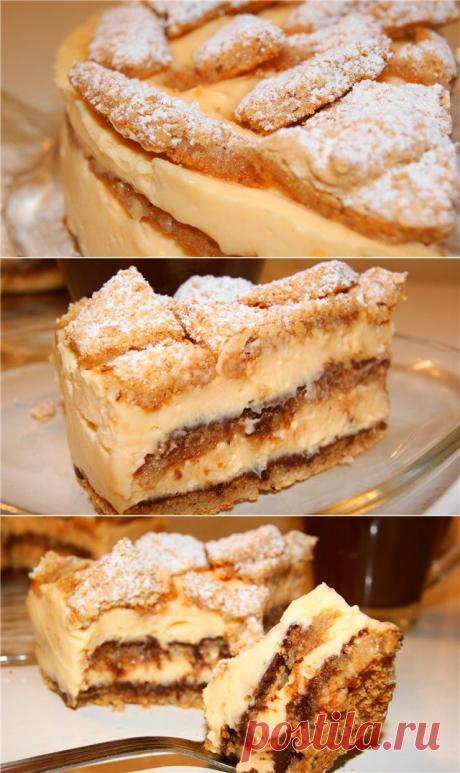 Орехово-лимонный торт без муки. Автор: natapit