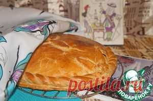 Пирог с курицей по-французски
