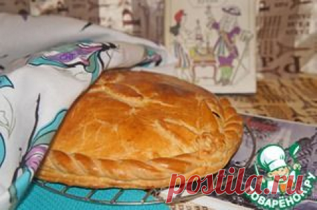 Пирог с курицей по-французски