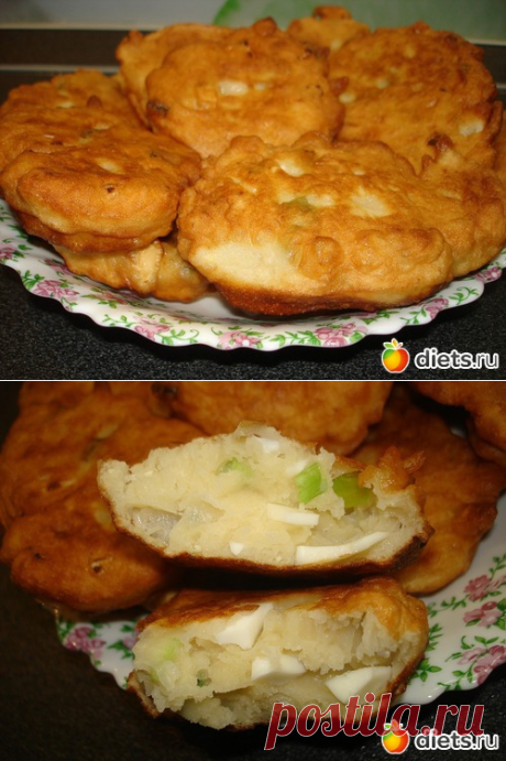 Ленивые пирожки с зеленым луком и яйцом, когда не хочется возиться с тестом): Экономная хозяйка!У меня ничего не пропадает!: Группы - diets.ru
