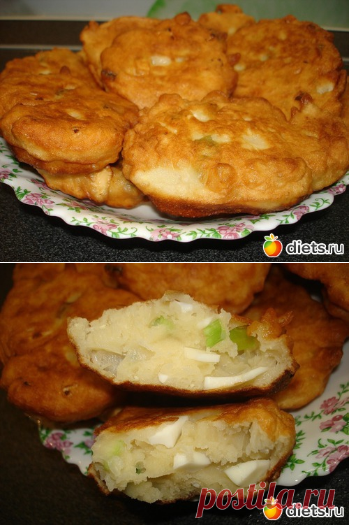 Ленивые пирожки с зеленым луком и яйцом, когда не хочется возиться с тестом): Экономная хозяйка!У меня ничего не пропадает!: Группы - diets.ru