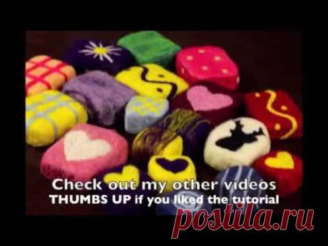 How to make Felted Soap - easy and simple tutorial