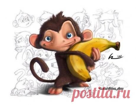 Капусту прочь, НА СТОЛ - БАНАНЫ !!! Да, провожая Год Козы. Ждём с добрым чувством - ОБЕЗЬЯНУ, когда в ночи пробьют часы!..