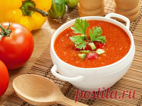 Гаспачо - вкусное холодное блюдо для жаркого лета » Женский Мир