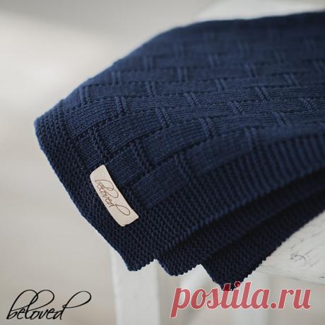 Navy Blue Baby Boy Blanket, Knitted Baby Blanket, Knit Baby Afghan, Hand Knit Baby Blanket, Unisex Baby Blanket, Photo Prop Blanket This hand knitted baby boy blanket made of 100% merino wool is perfect for a soft and snuggle sleep for precious baby. Hand knit throw blanket is amazingly soft, stretchy and will surely wrap baby in warmth and love. The perfect size for a carrycot, stroller, crib or anywhere you want to add a little bit of warmth and style. It makes a beautif...