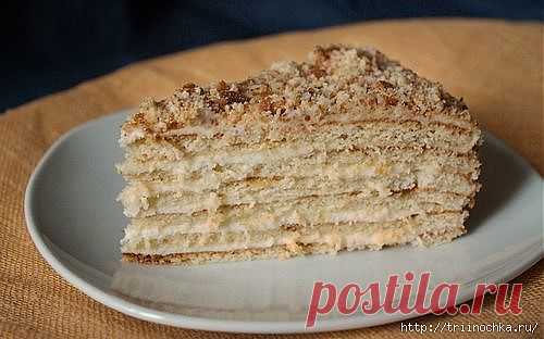 Быстрый торт на сковороде!.